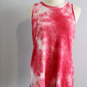 RBX Active Sleeveless Tie Dye Tank Top Size M Spandex Blend
